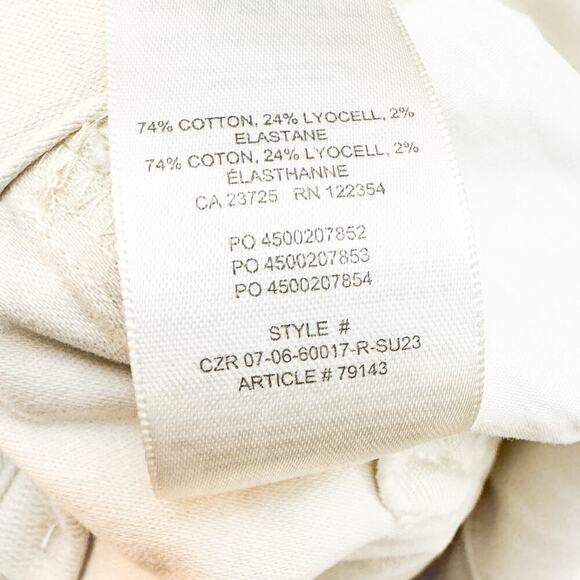 Wilfred Free Cream Carpenter Pants Denim Jeans Straight Leg Size 2 - Picture 9 of 10